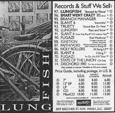 Dischord Ad-Lungfish