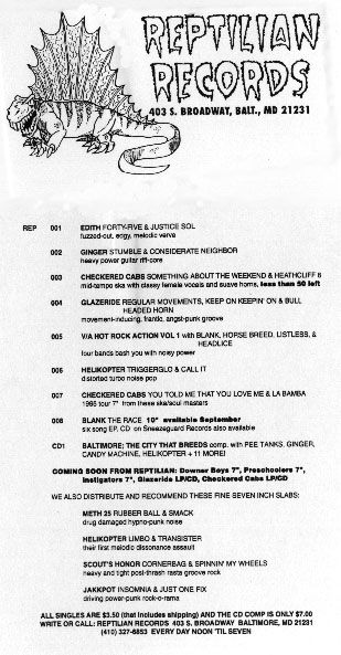 Reptilian Records Ad